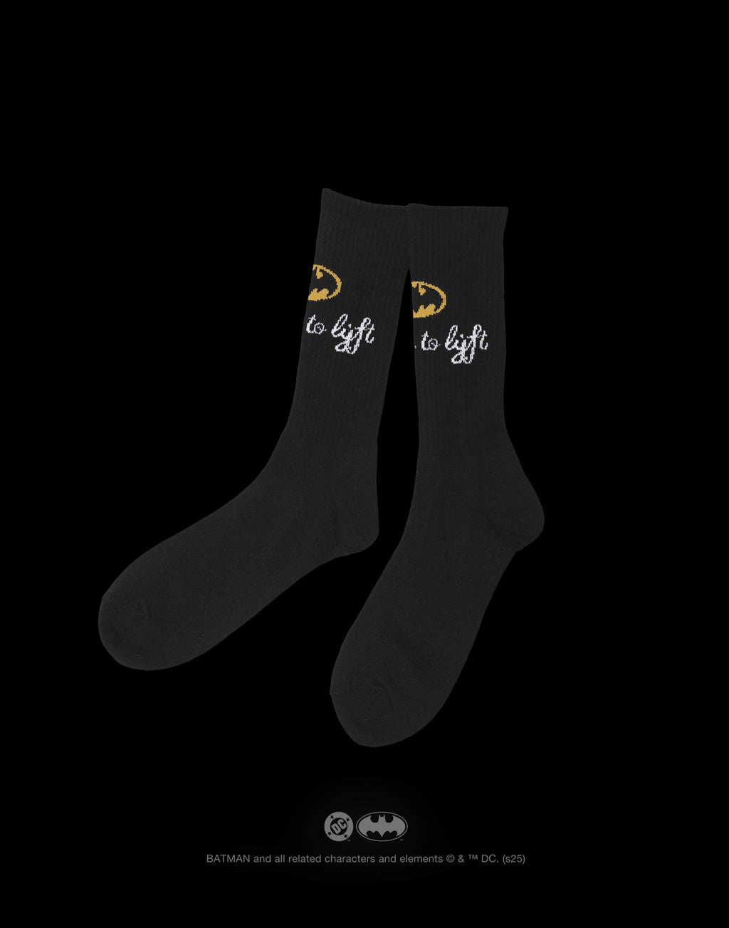 BATMAN / Bat Signal Socks - Black – LÝFT