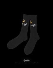 BATMAN / Bat Signal Socks - Black