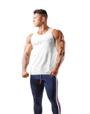 2Way Stretch Standard Tanktop - White