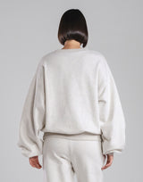 Sorona® Ring Logo Crewneck Sweatshirt - Grey