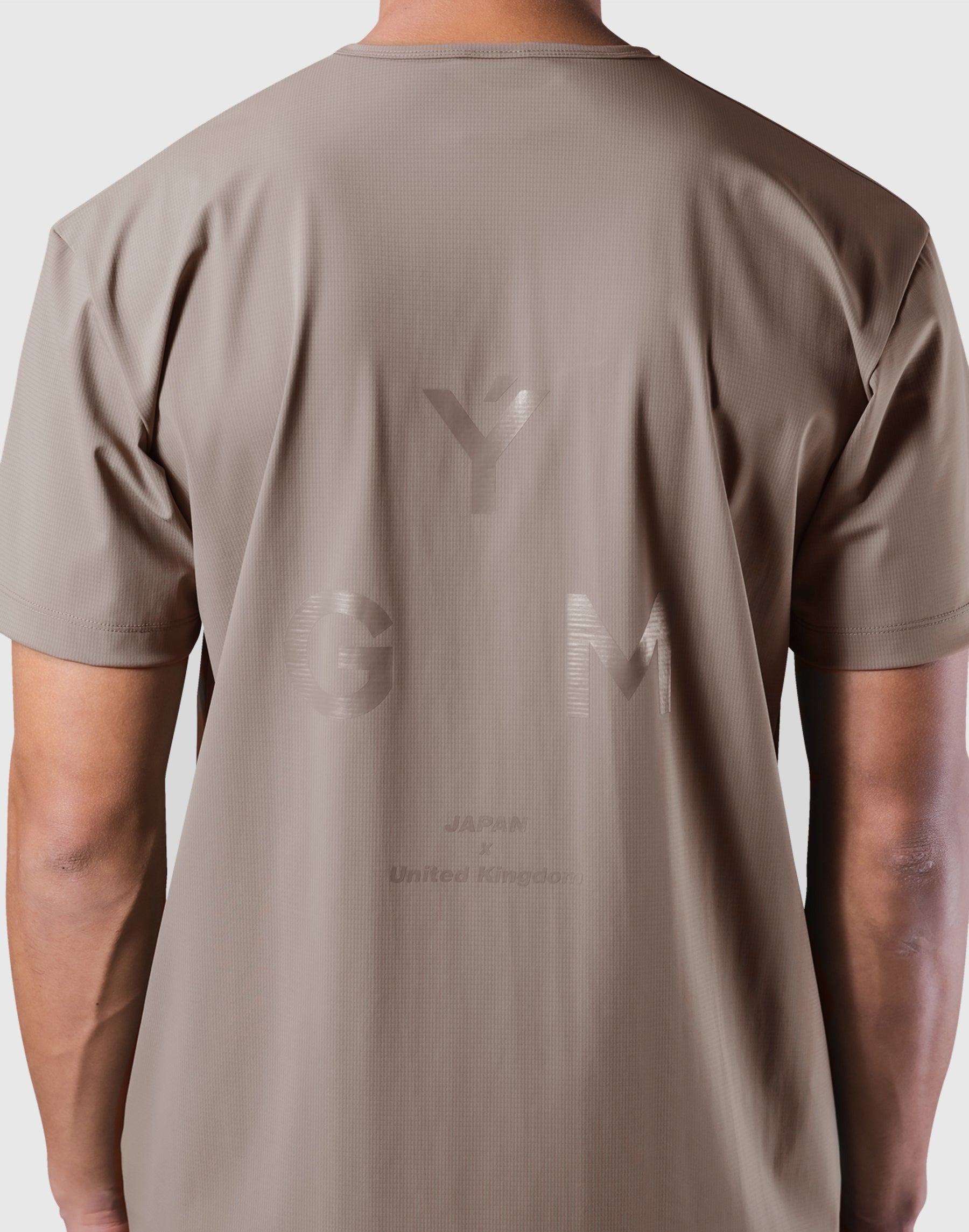 Stretch Waffle Nylon Standard T-Shirt - Sand – LÝFT