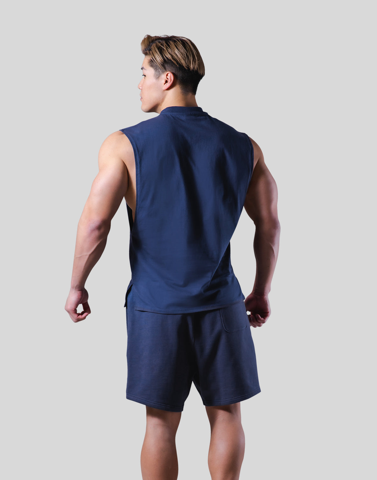Y Plate Logo No Sleeve - Navy