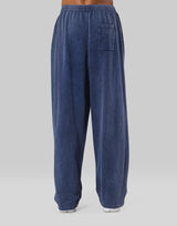Vintage Sweat Wide Pants - Navy