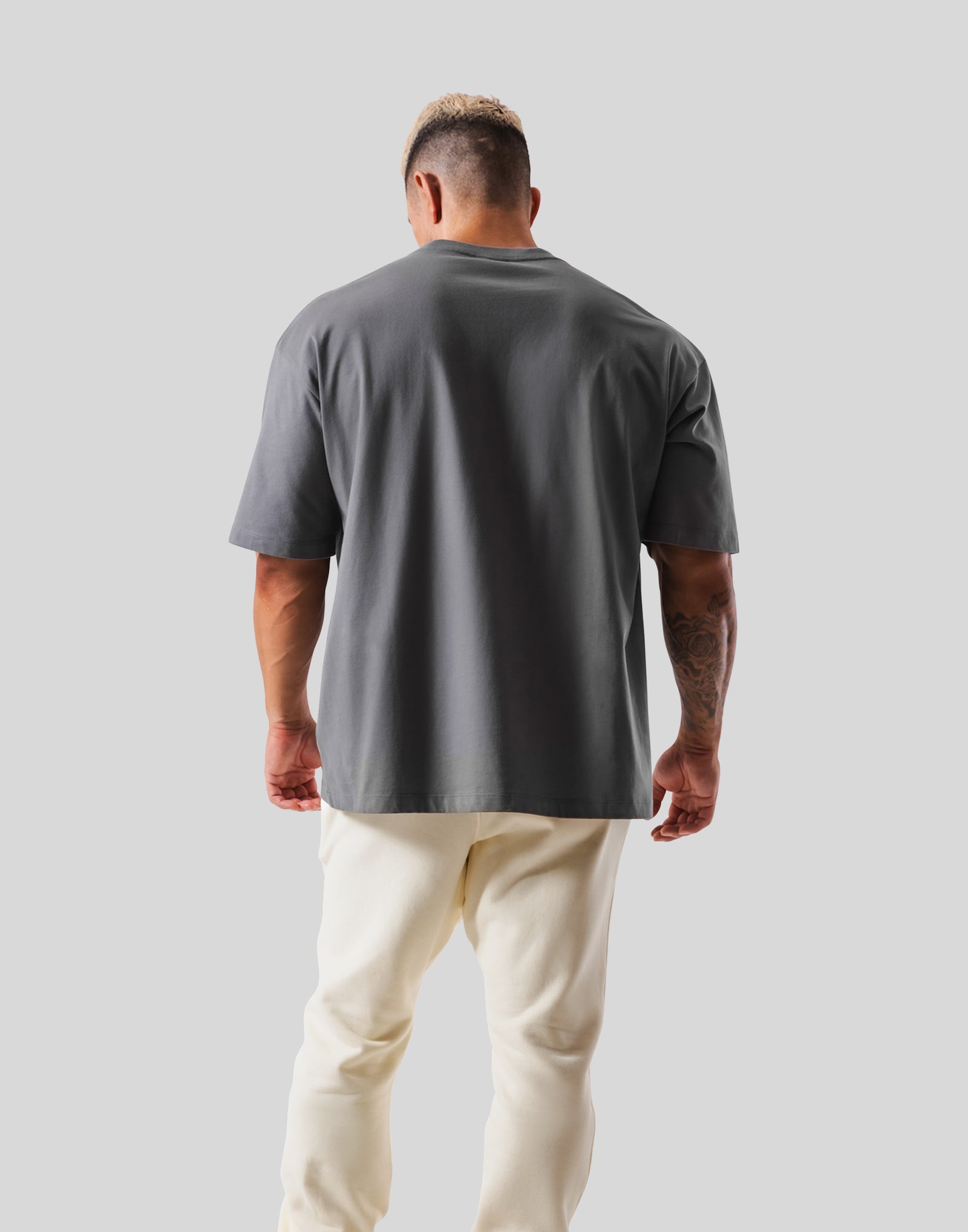 One Point LÝFT Big T-Shirt - D.Grey