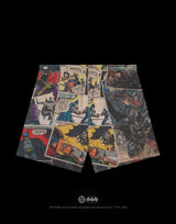 BATMAN / Comic Design Mesh Shorts - Paint