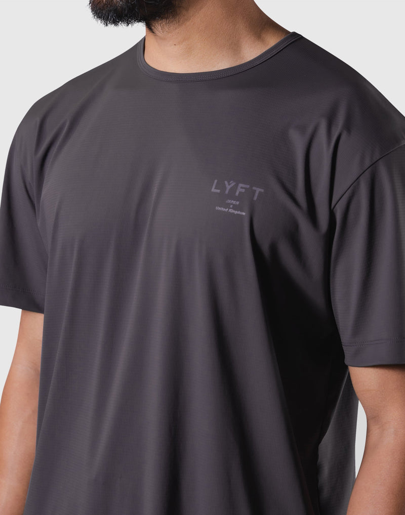Stretch Waffle Nylon Standard T-Shirt - D.Grey – LÝFT