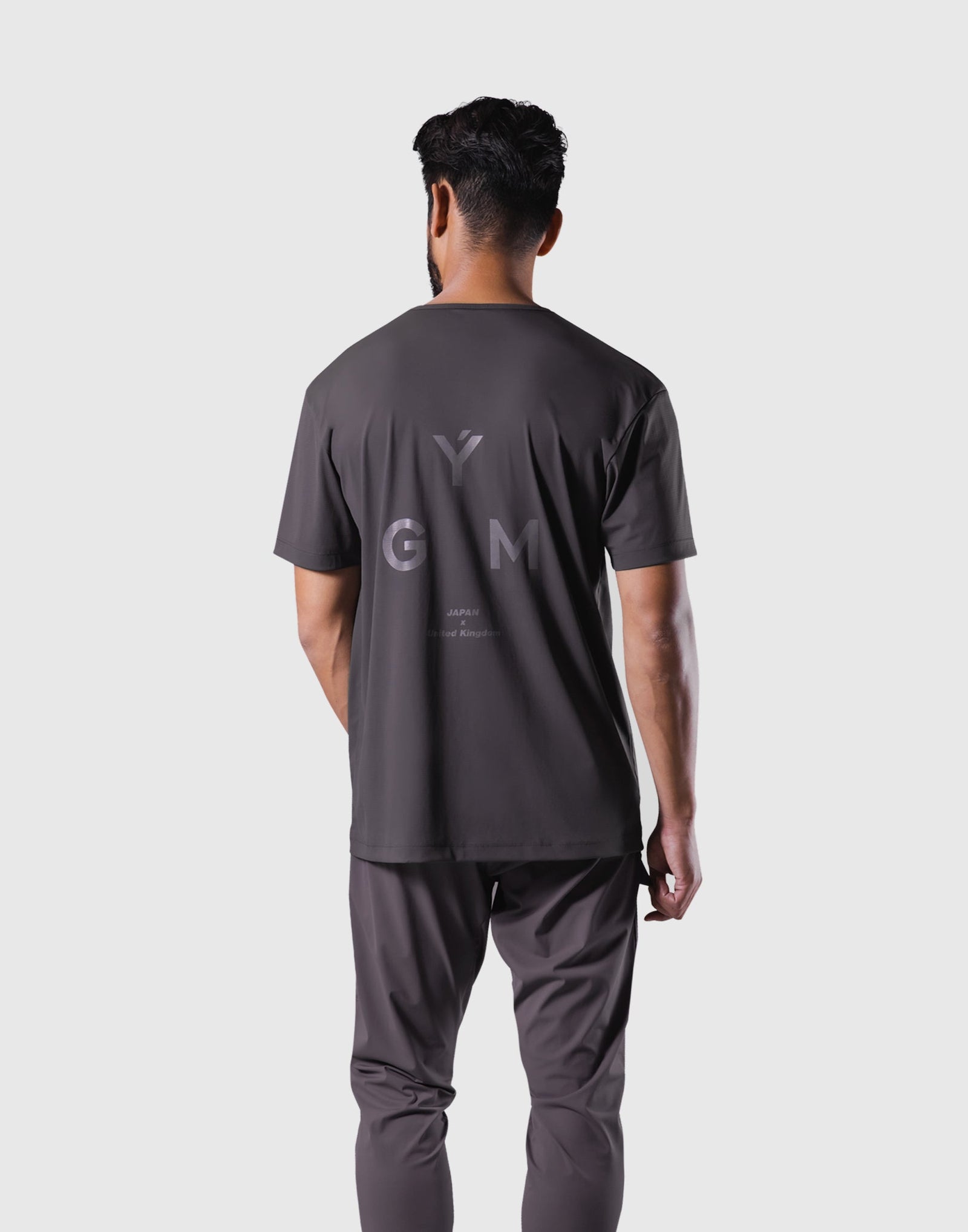 Stretch Waffle Nylon Standard T-Shirt - D.Grey – LÝFT
