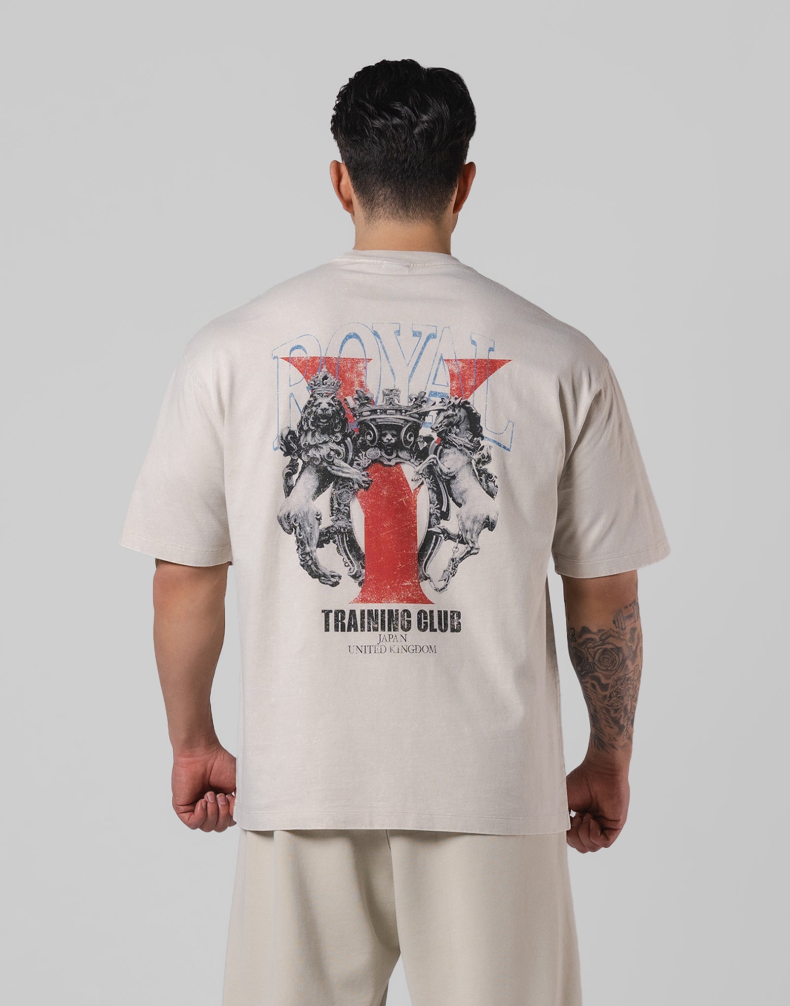 Vintage Statue Y Graphic Vintage Big T-Shirt - Ivory – LÝFT