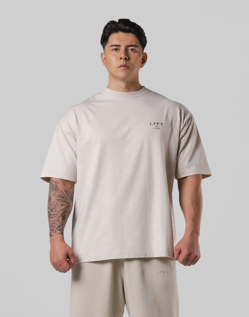 Vintage Statue Y Graphic Vintage Big T-Shirt - Ivory – LÝFT