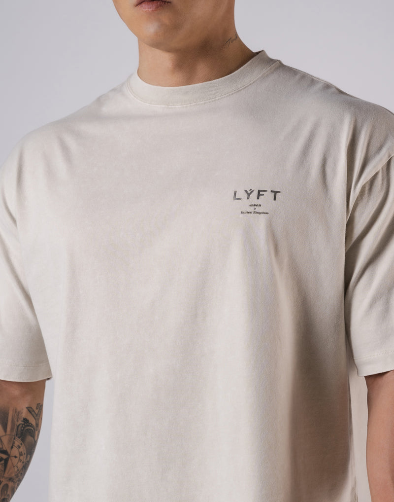 Vintage Statue Y Graphic Vintage Big T-Shirt - Ivory – LÝFT