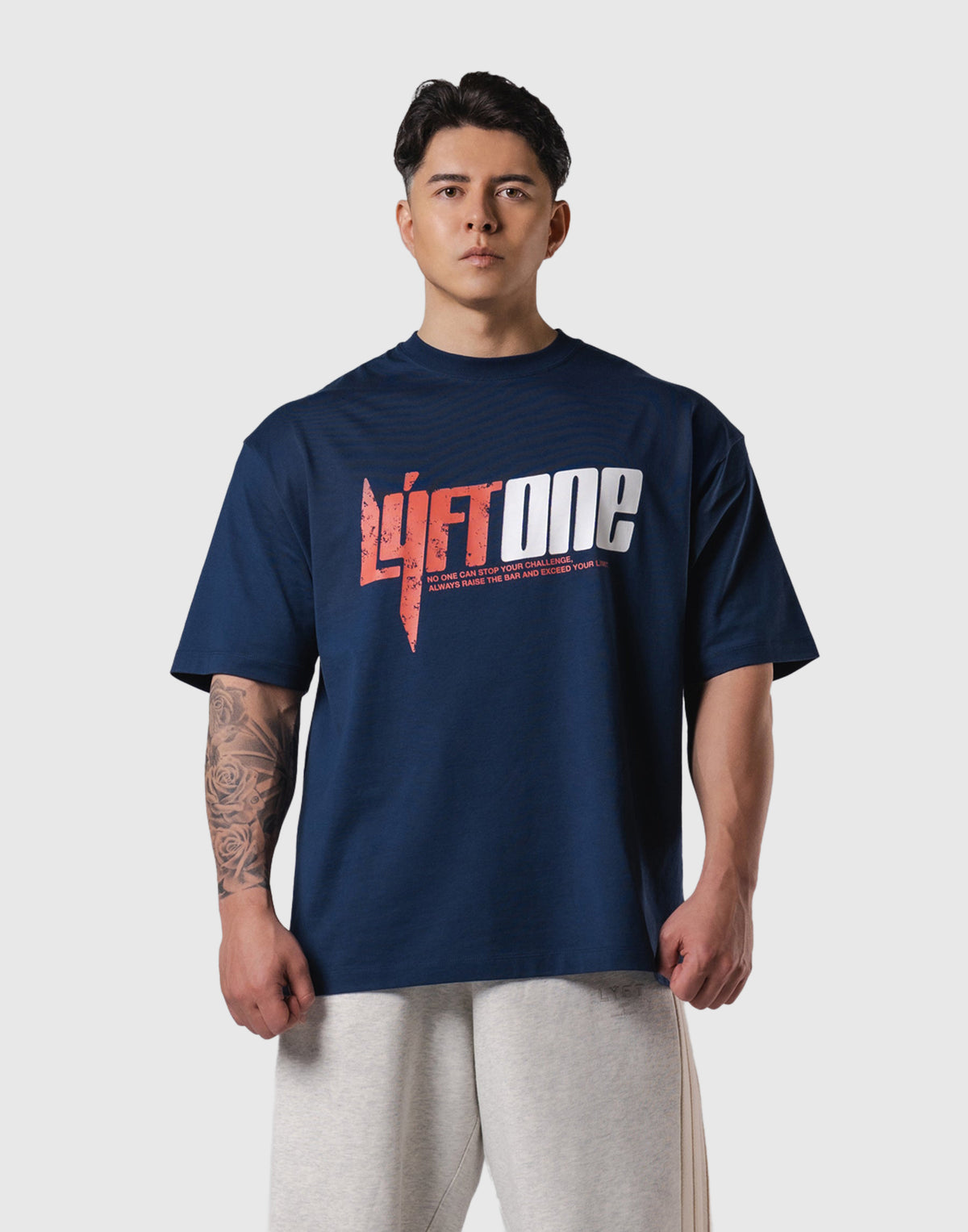 LÝFT × WIND AND SEA Wappen Shorts - Navy