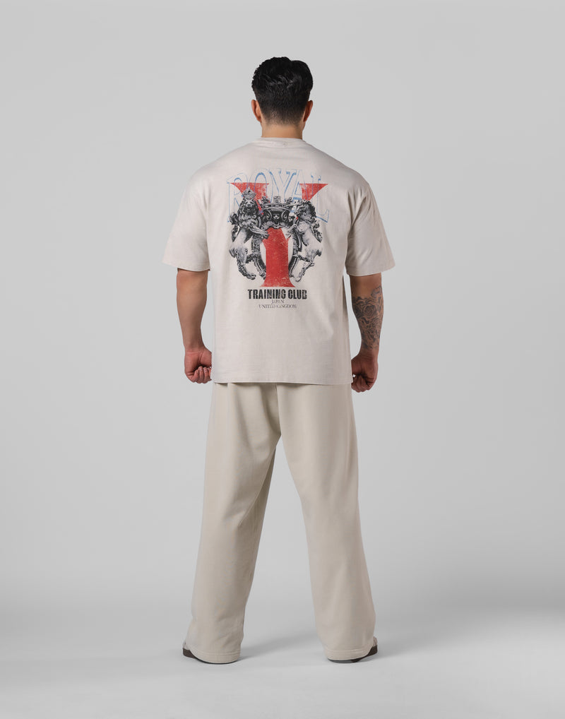Vintage Statue Y Graphic Vintage Big T-Shirt - Ivory – LÝFT