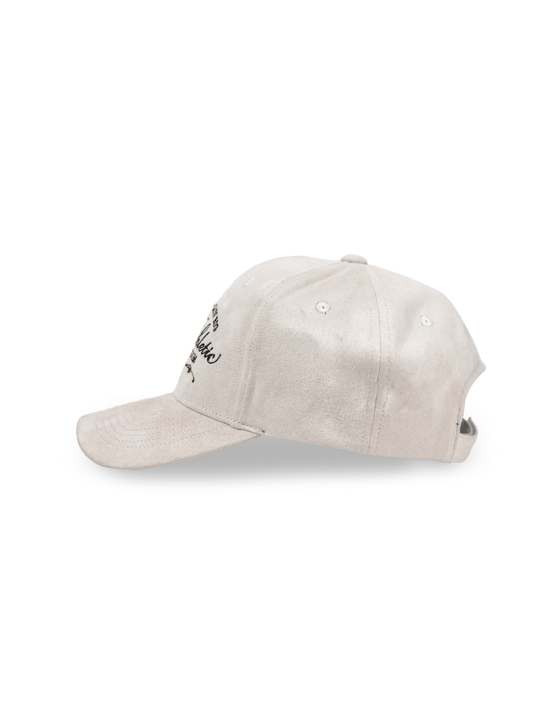 LÝFT Athletic Suede Cap - Ivory