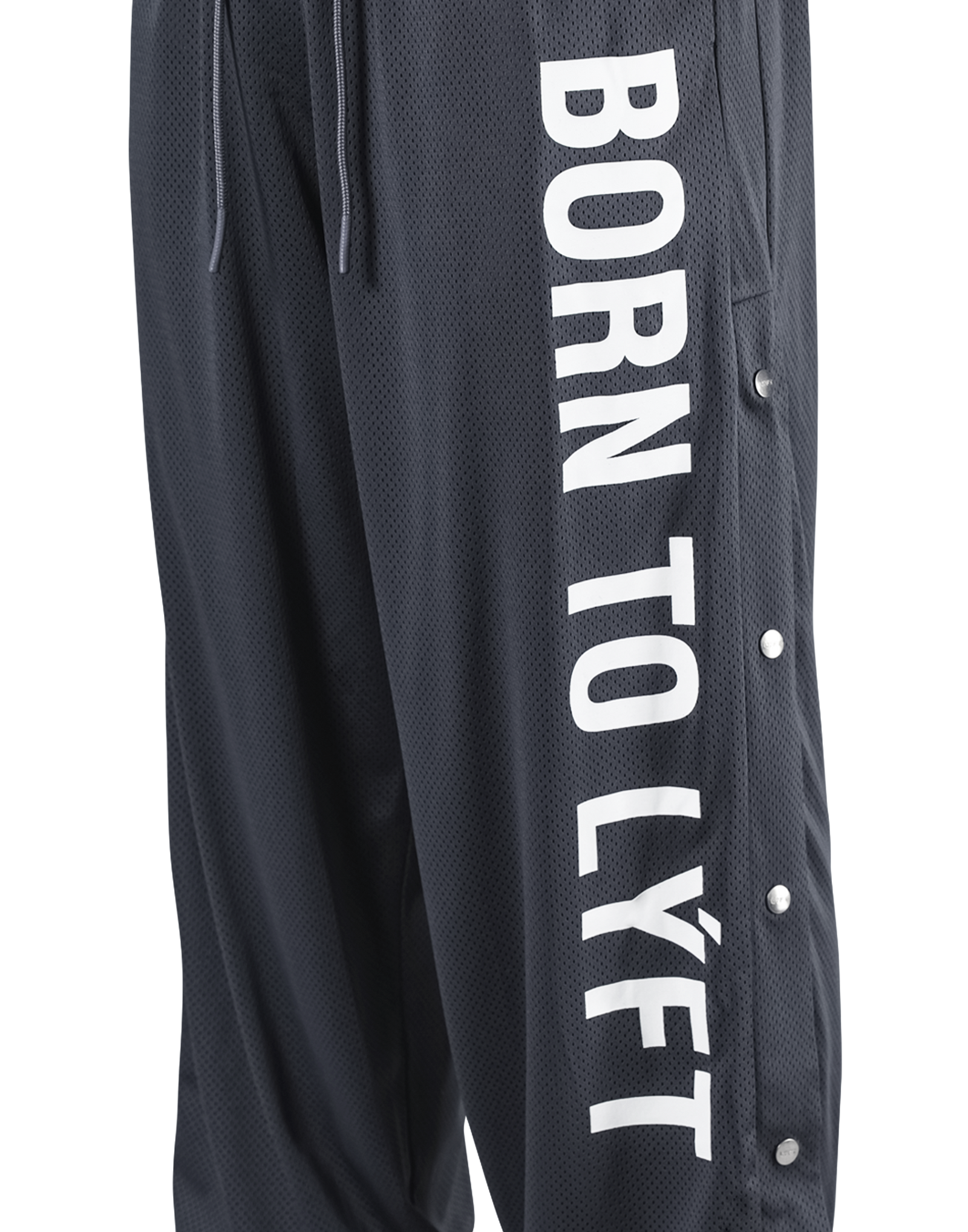 Relax Fit Mesh Pants - D.Grey – LÝFT
