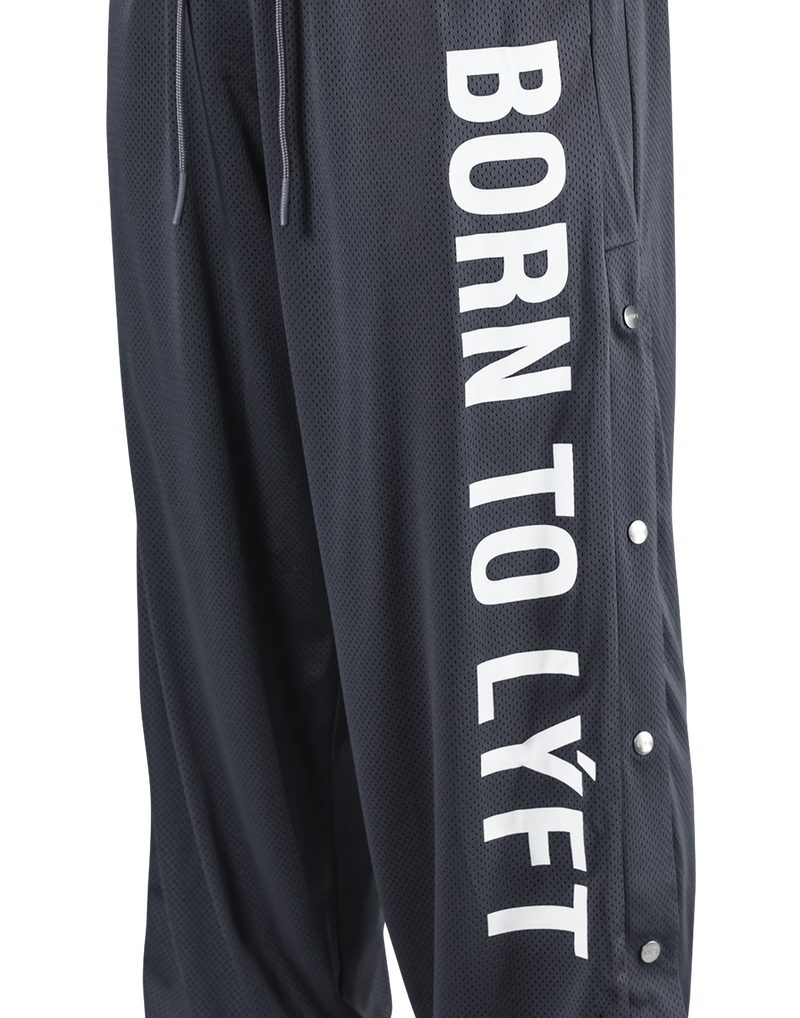 Relax Fit Mesh Pants - D.Grey