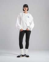 Sorona® Ring Logo Crewneck Sweat - White