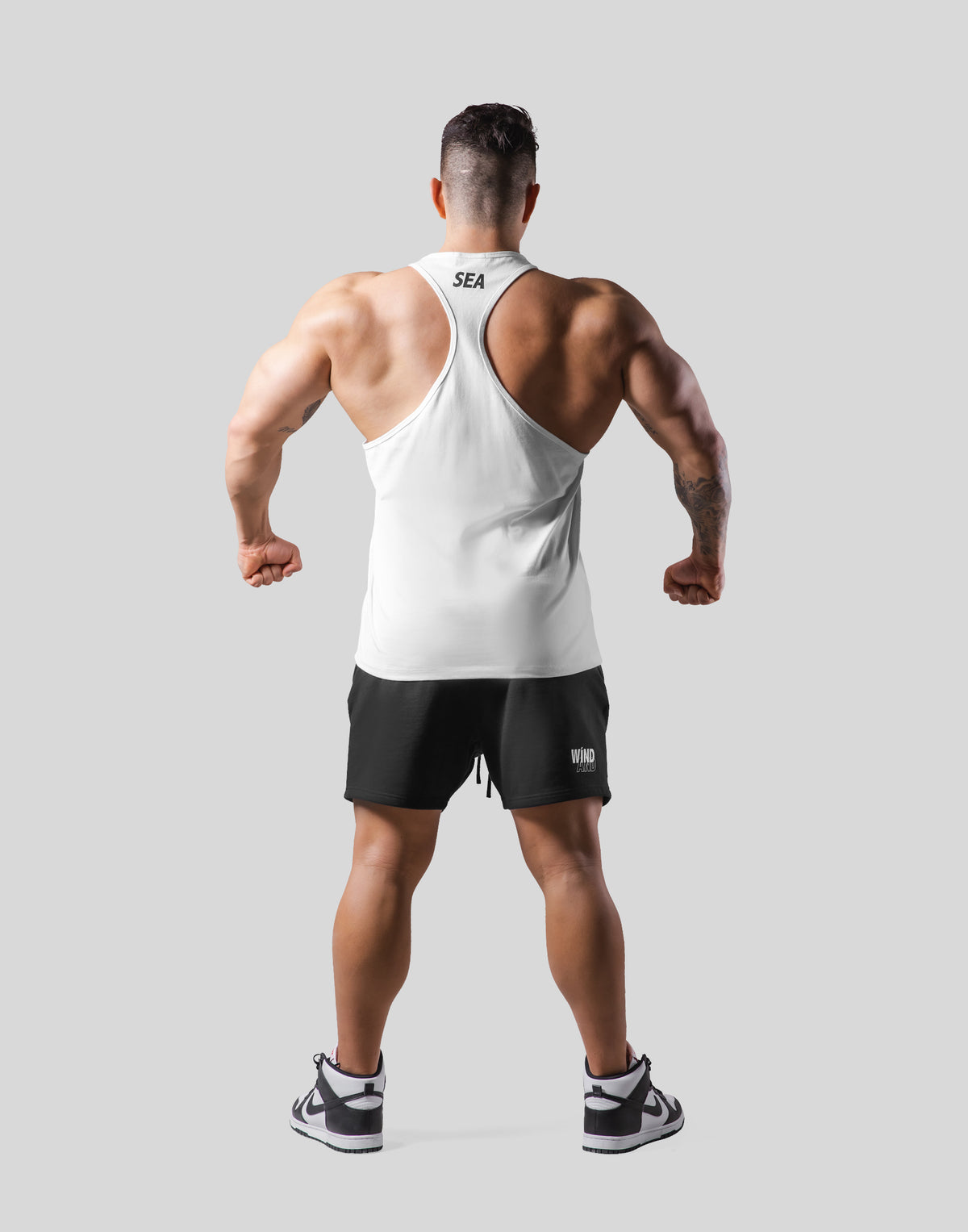 LÝFT × WIND AND SEA Training Tanktop - White