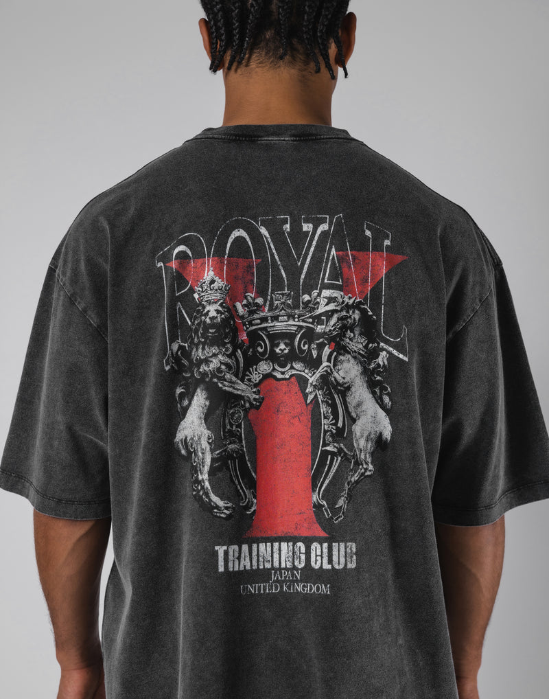 Vintage Statue Y Graphic Vintage Big T-Shirt - Black – LÝFT