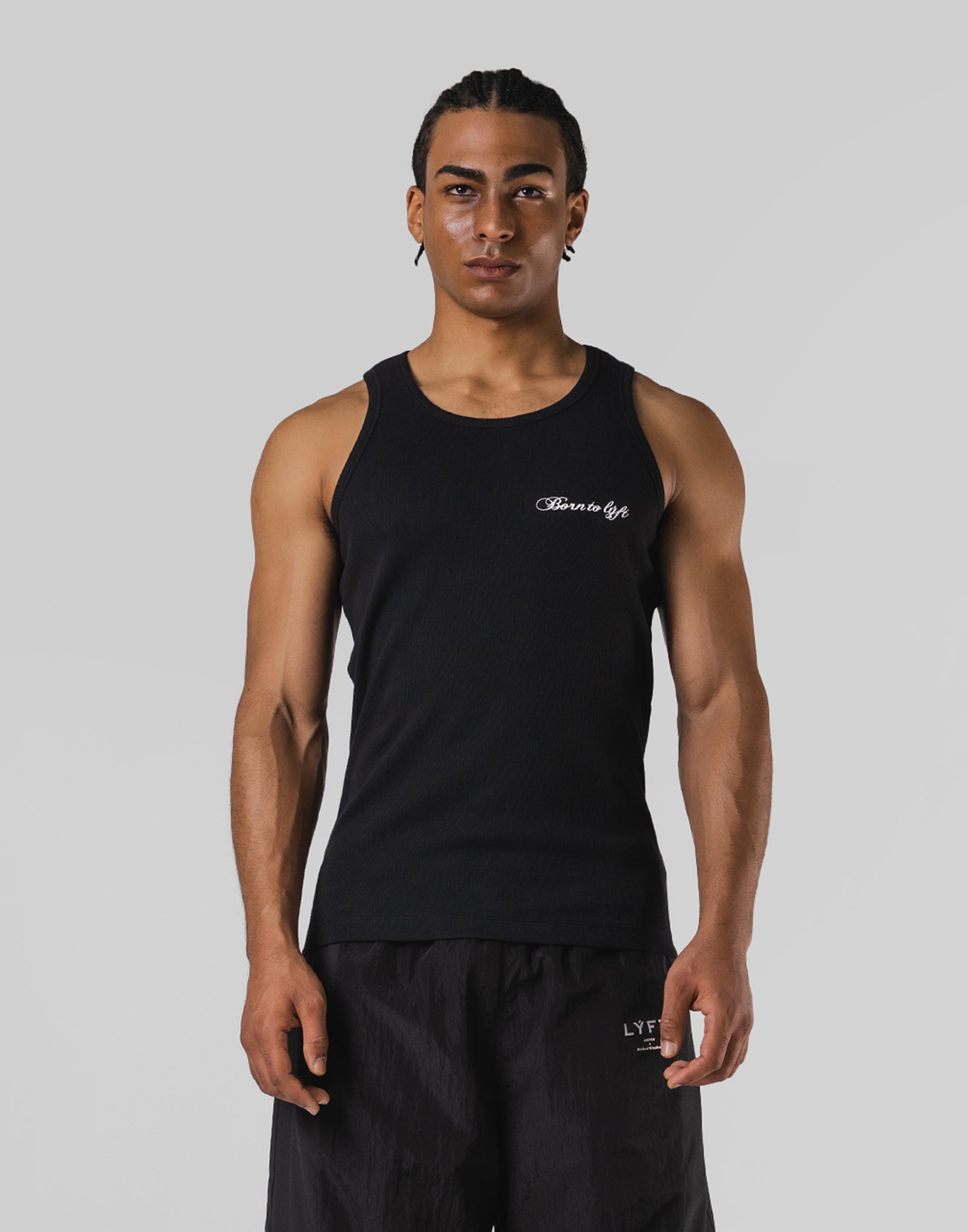 Original Ribbed Tanktop - Black – LÝFT