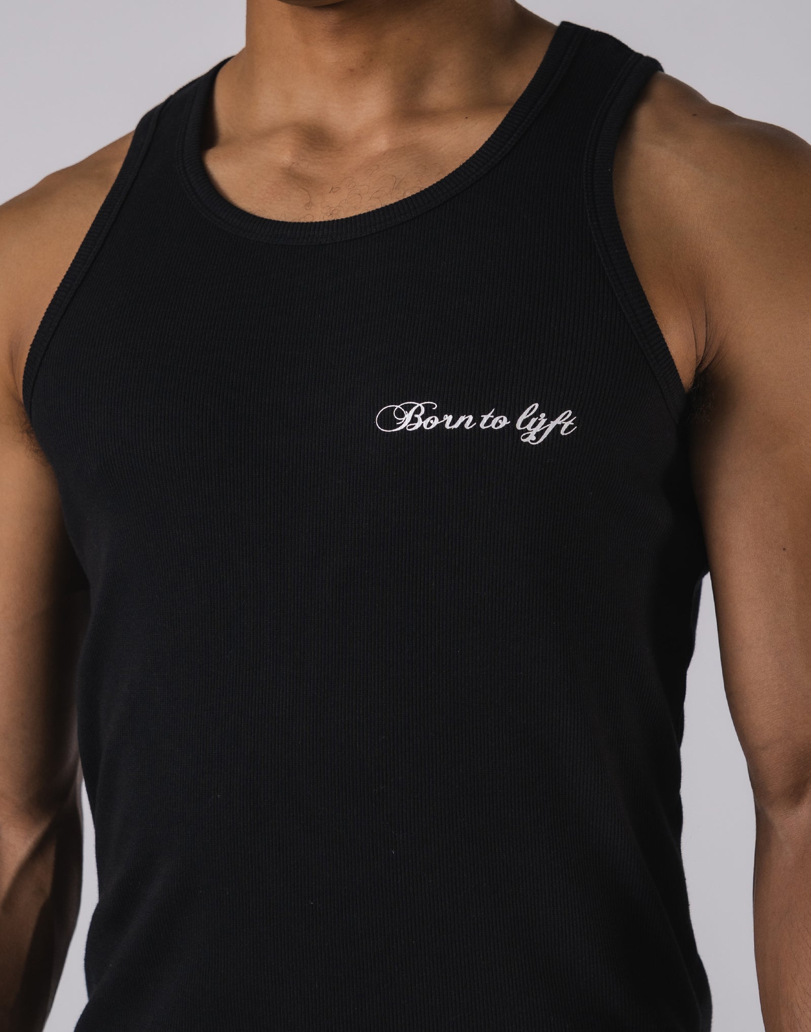 Original Ribbed Tanktop - Black – LÝFT