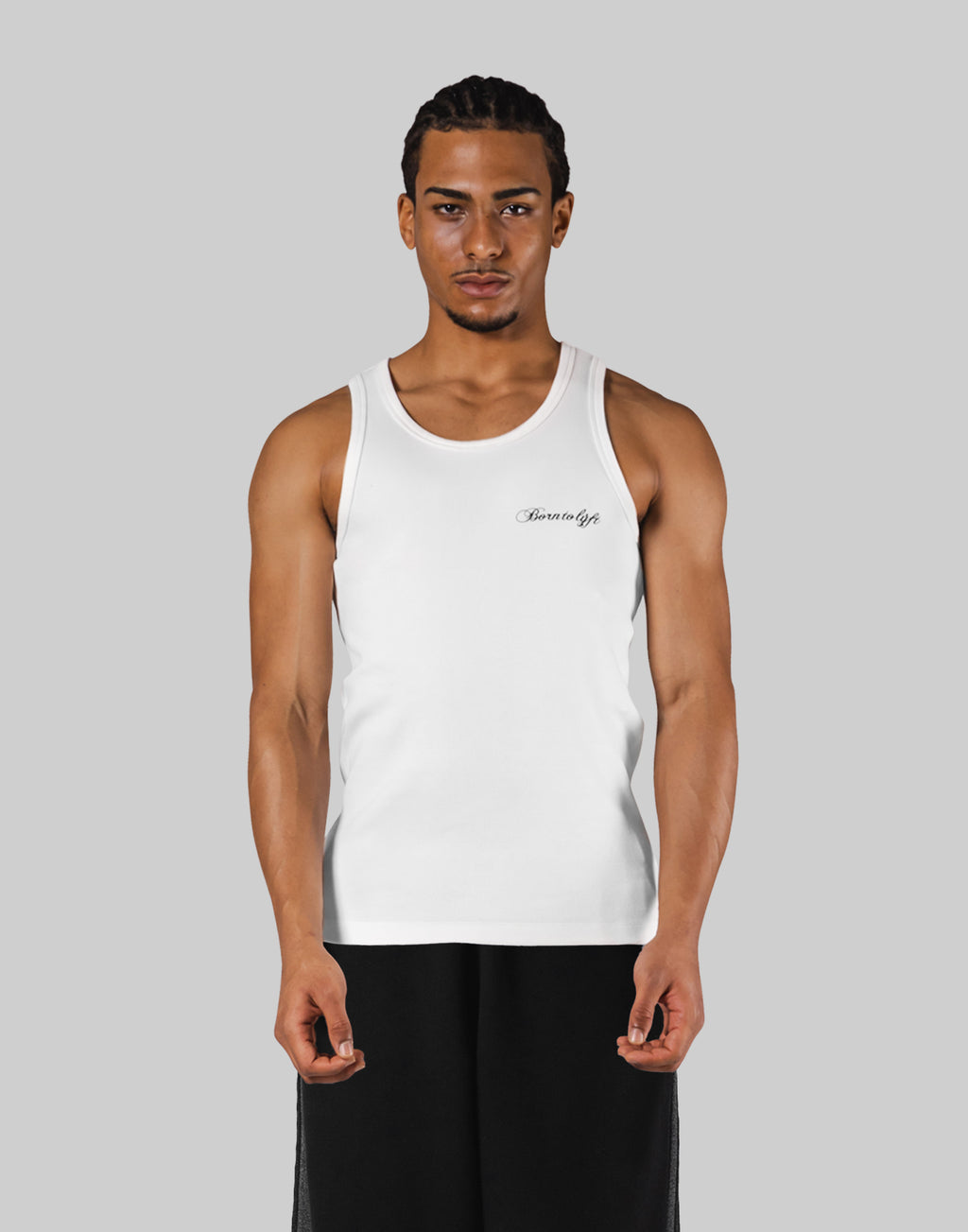 Original Ribbed Tanktop - White – LÝFT