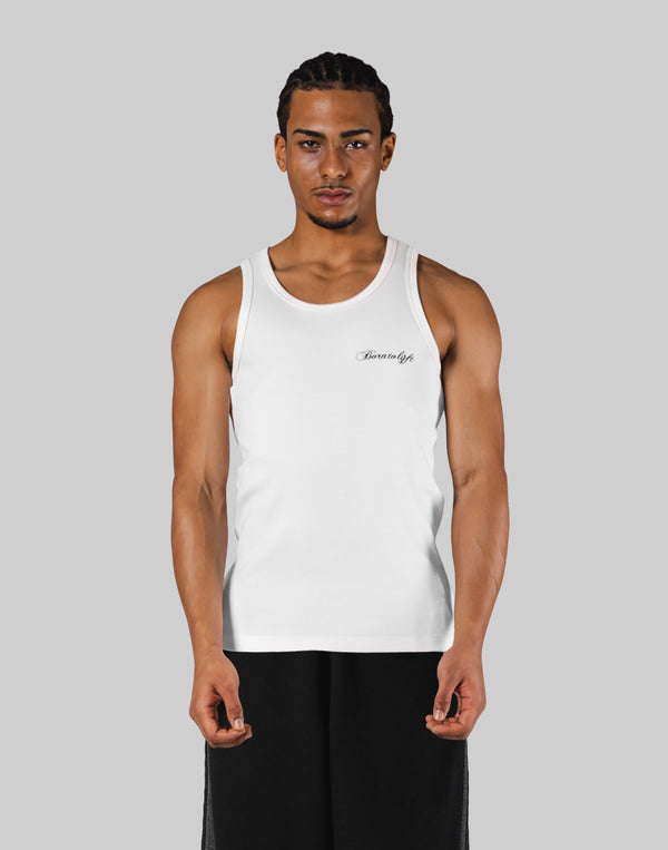 Original Ribbed Tanktop - White – LÝFT