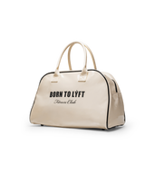 Born To LÝFT Enamel Grip Bag - Ivory