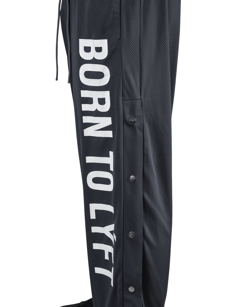 Relax Fit Mesh Pants - D.Grey