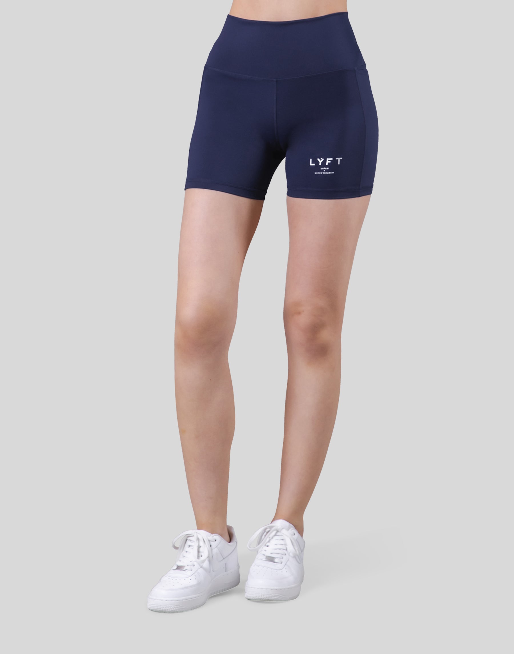 LÝFT Standard Short Leggings Navy