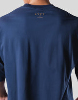 One Point Emblem Extra Big T-Shirt - Navy