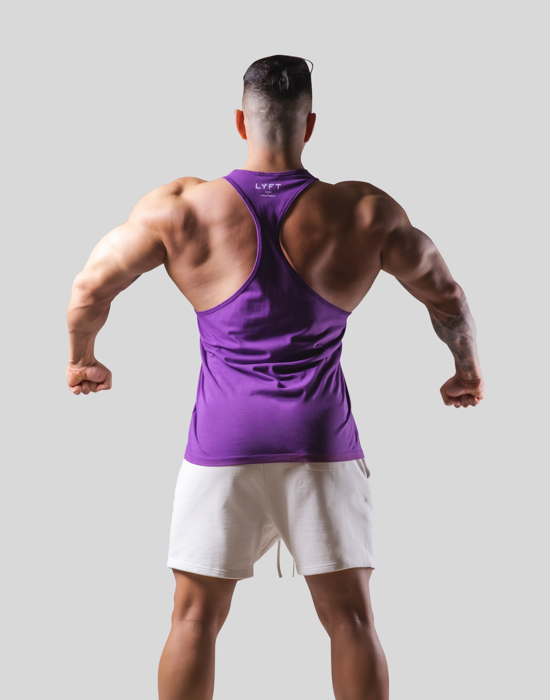 その他 LYFT Panther Graphic Vintage Tanktop Panther Y Training Tanktop - Purple – LÝFT