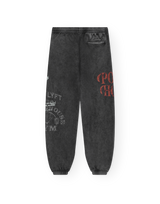 LÝFT × Power House Gym Sweat Vintage Pants - Black