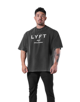 LÝFT Vintage Big T-Shirt - Black