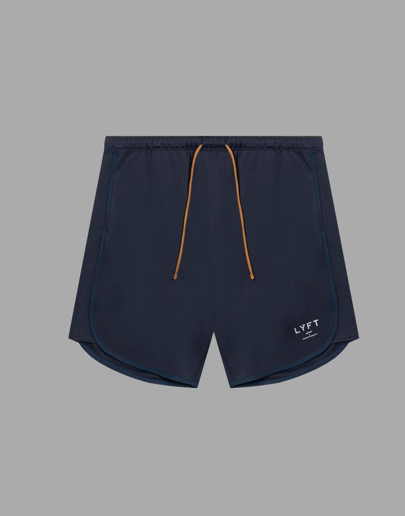 Stretch Seam Wide Shorts - Navy – LÝFT