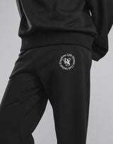 Sorona® Ring Logo Sweat Long Pants - Black