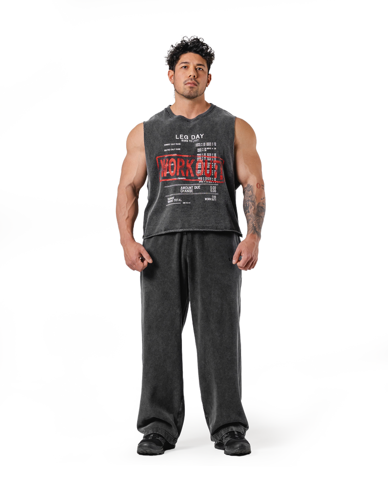 Leg Day Vintage Box Tanktop - Black – LÝFT