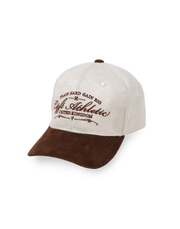 LÝFT Athletic Suede Cap - Brown