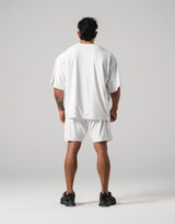 Script Logo Mesh Baseball Shirt - White