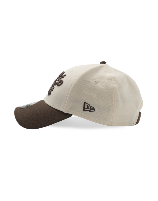 LÝFT × New Era 9Forty Bicolor BTL Logo - Brown