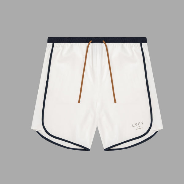 Stretch Seam Wide Shorts - White – LÝFT