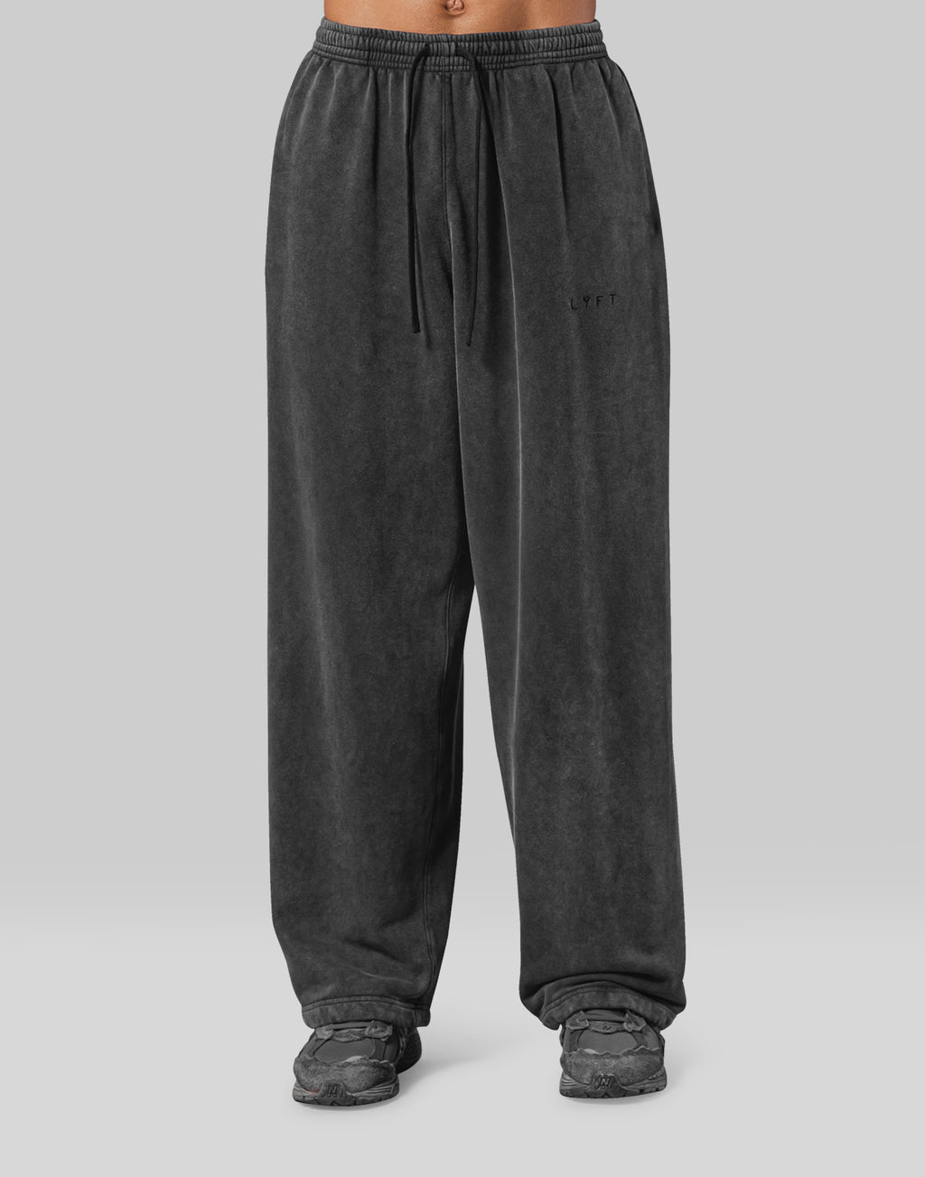 Vintage Sweat Wide Pants - Black – LÝFT