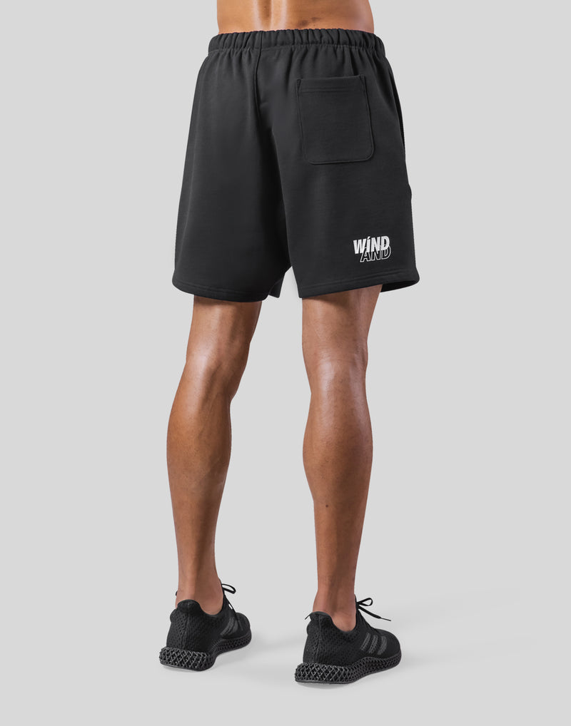 受注商品】LÝFT × WIND AND SEA Sweat Shorts - Black