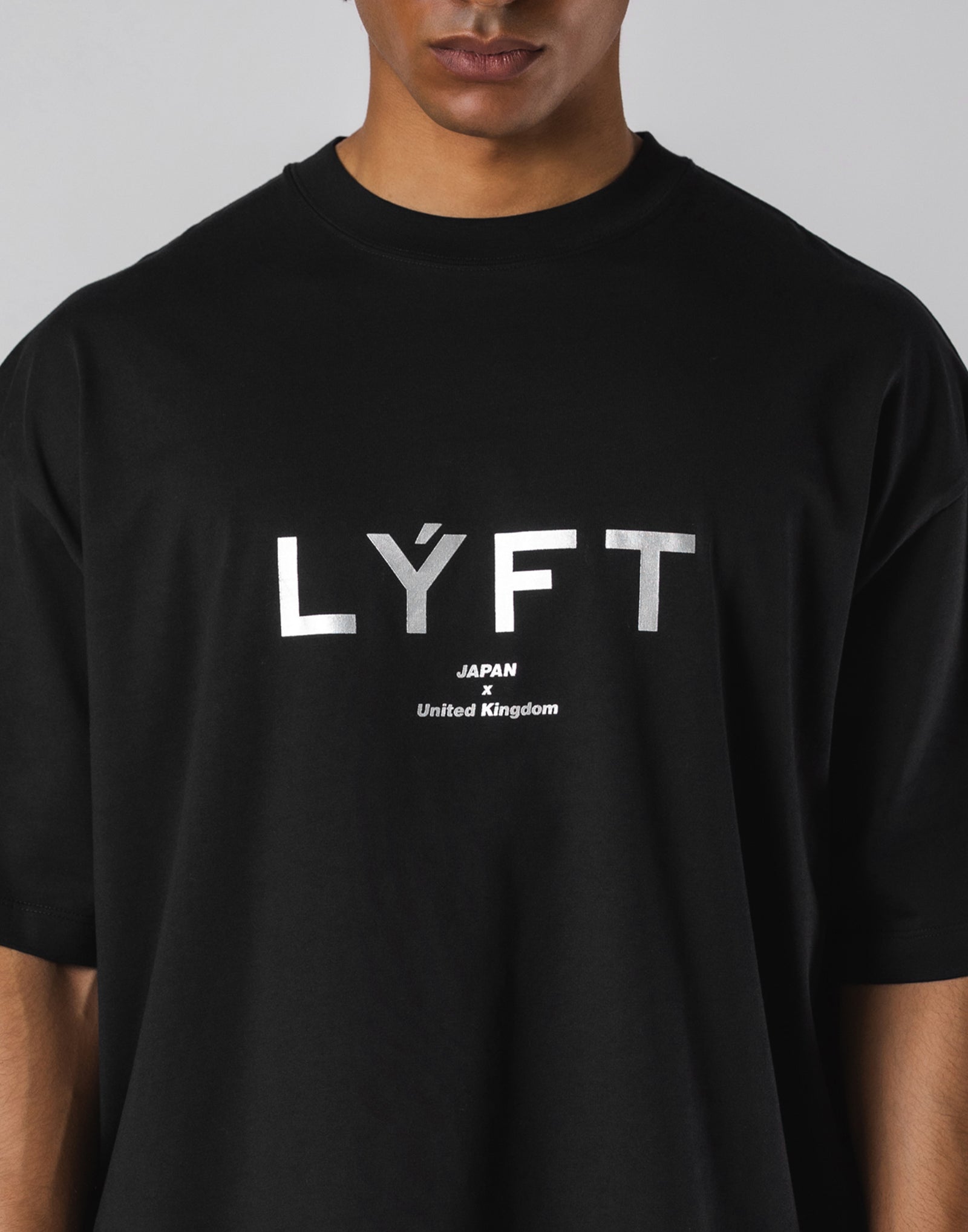 【人気カラー】LYFT ロゴTシャツ ブラック L 新品未使用 LÝFT Logo Big T-Shirt V.2 - Black