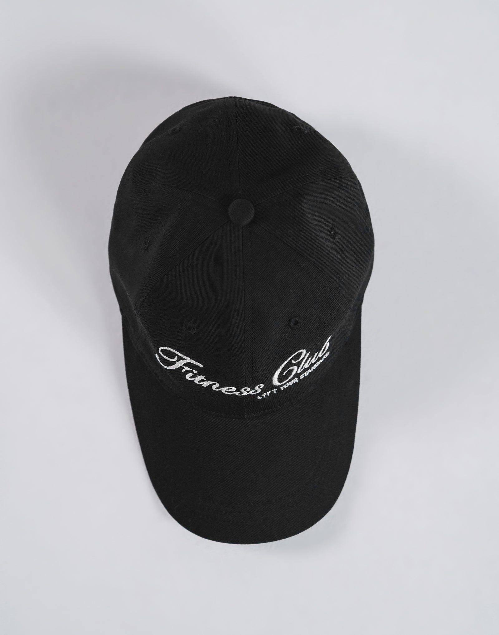 Fitness Club Logo Cap - Black – LÝFT