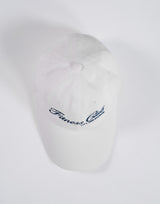 Fitness Club Logo Cap - White
