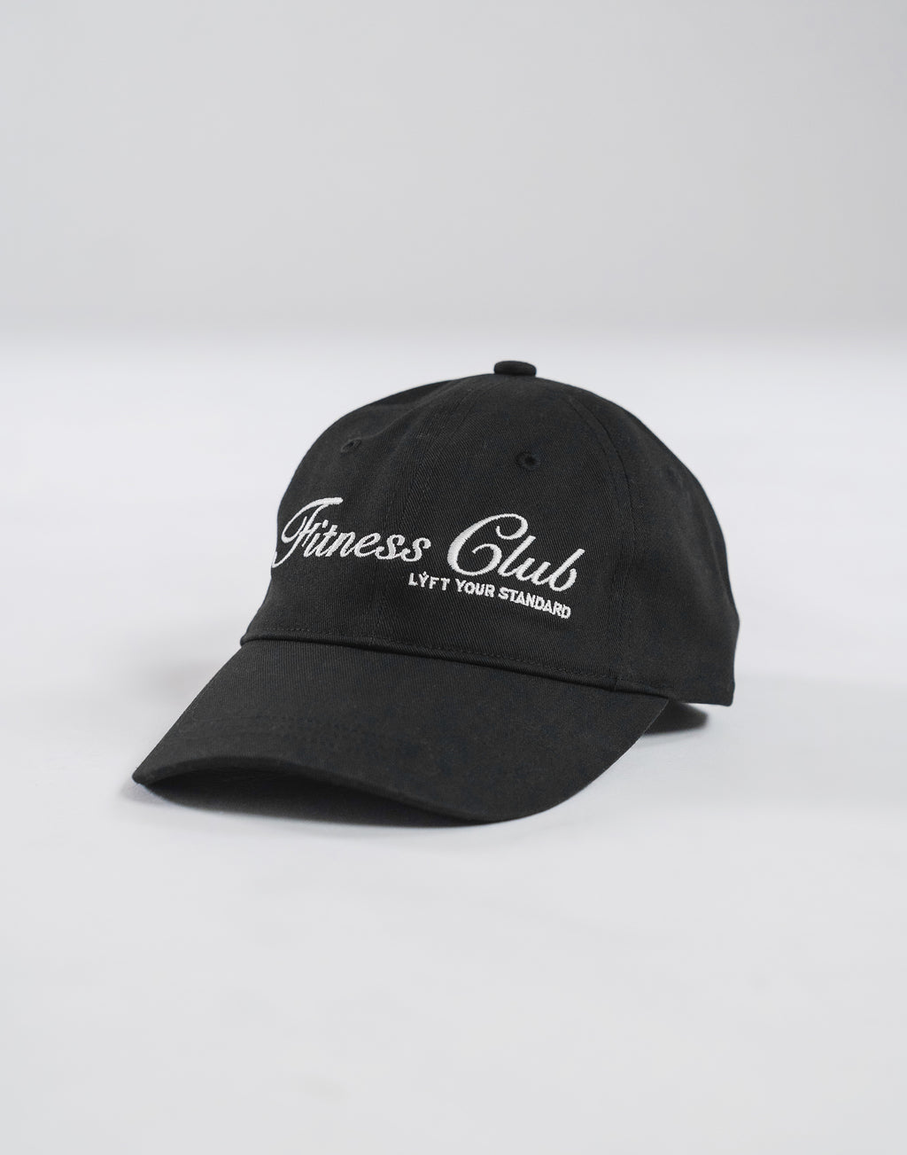 Fitness Club Logo Cap - Black – LÝFT