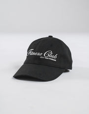 Fitness Club Logo Cap - Black