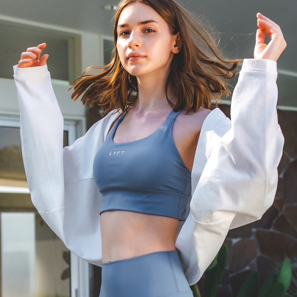 Dolman Sleeve Cropped Cardigan - White – LÝFT