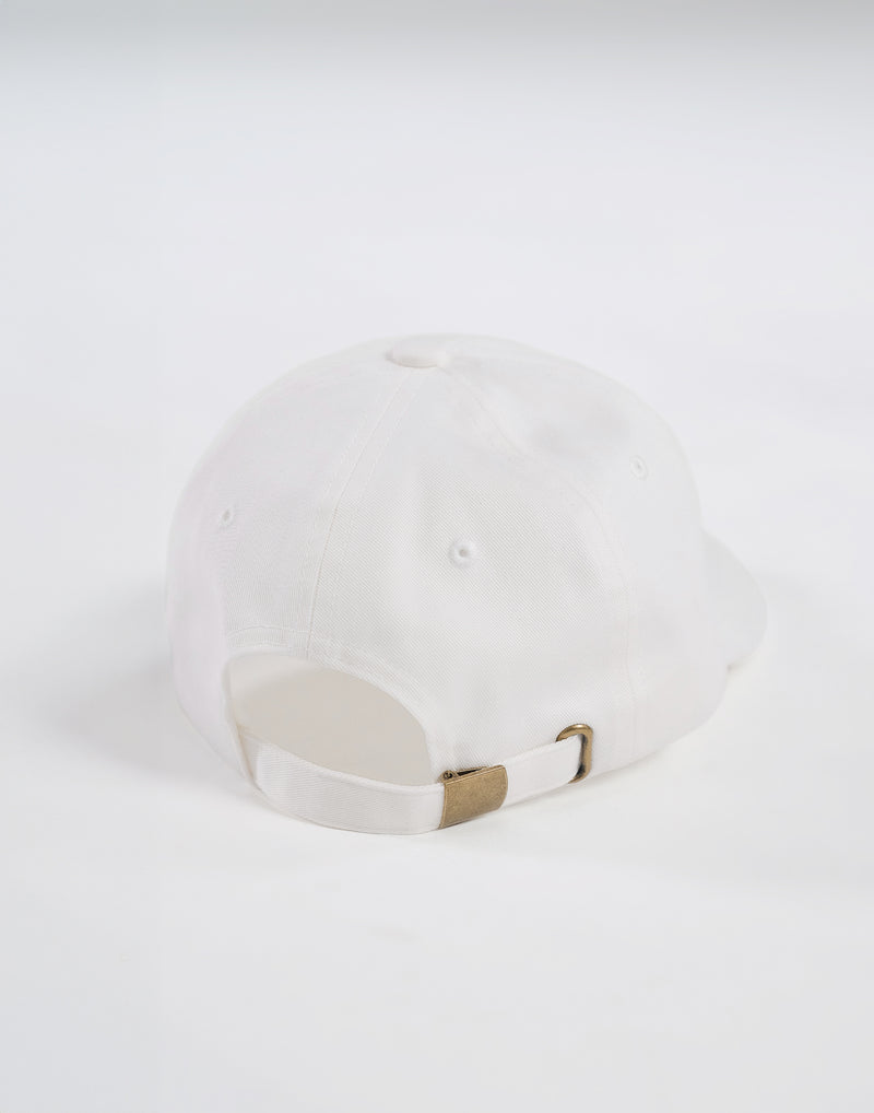 Fitness Club Logo Cap - White – LÝFT