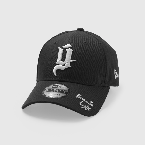 LÝFT × New Era 9Forty Old Ý Logo - Black